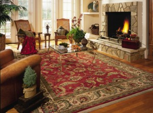 clean healthy oriental rug