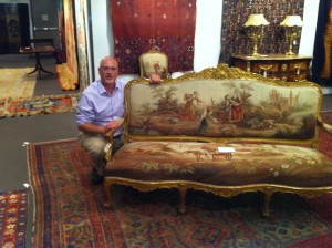 cleaning antique upholstered furniture