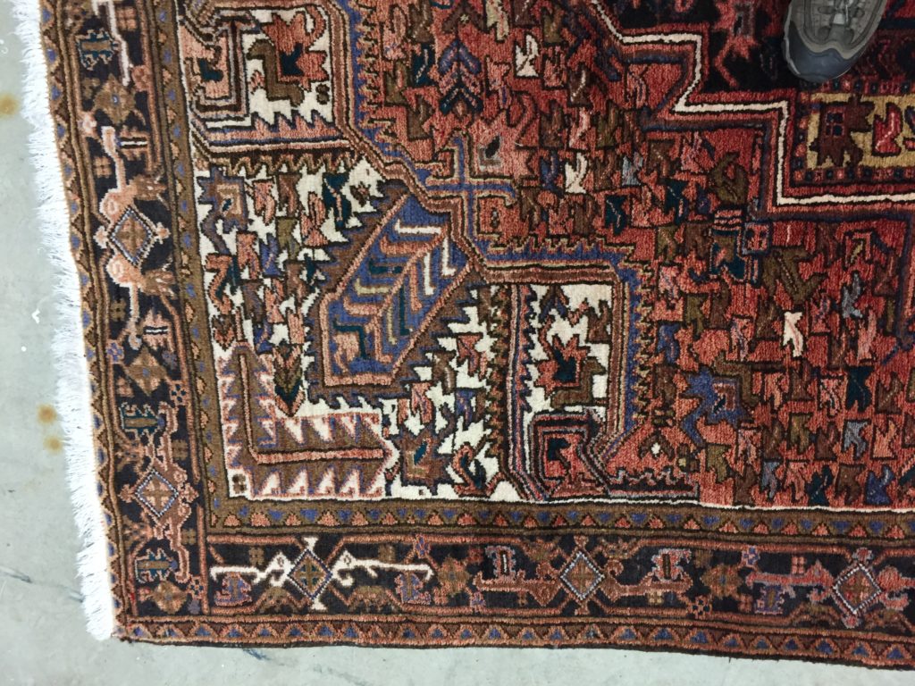 Dyeing Faded Oriental Rugs