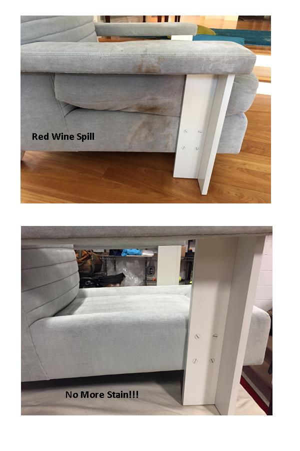 Wine Spill Removal On Upholstery